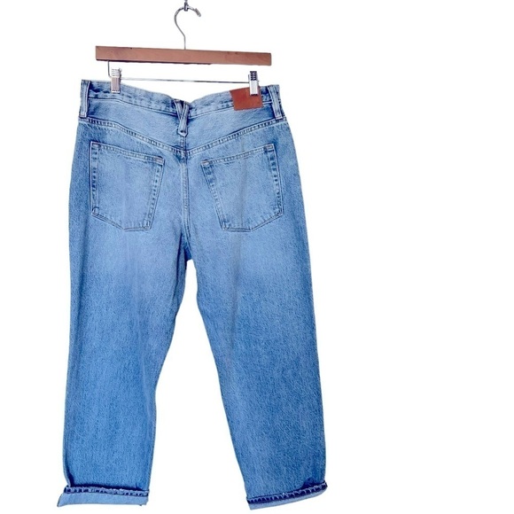 J.Crew Slouchy Boyfriend Denim Jeans in Blue-Basin Wash Size 30 Regular - Picture 4 of 8